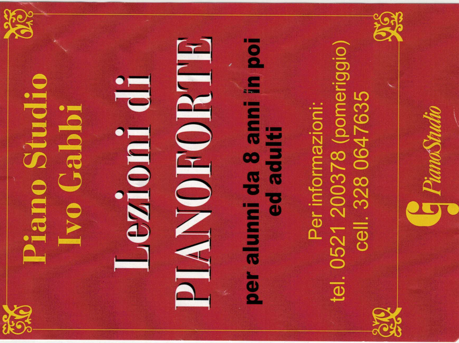 Lezioni di pianoforte